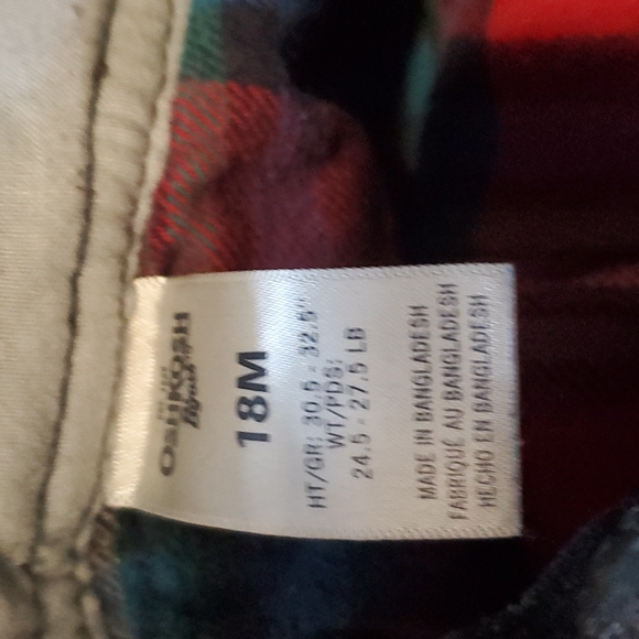 Osh Kosh | Toddler Warm Lined Overalls | 18 M - Picture 4 of 5